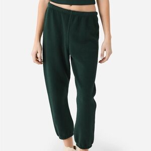 Navy and Pine Perfect White Tee Fleetwood Sweatpants both Size XS